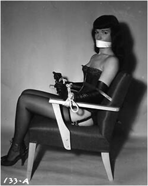 Retro bondage pics with bettie page that were made and collected in 60s - part 1537 page 1